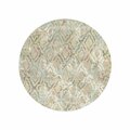 Mayberry Rug 7 ft. 10 in. Windsor Valencia Round Rug, Multi Color WD4091 8RD